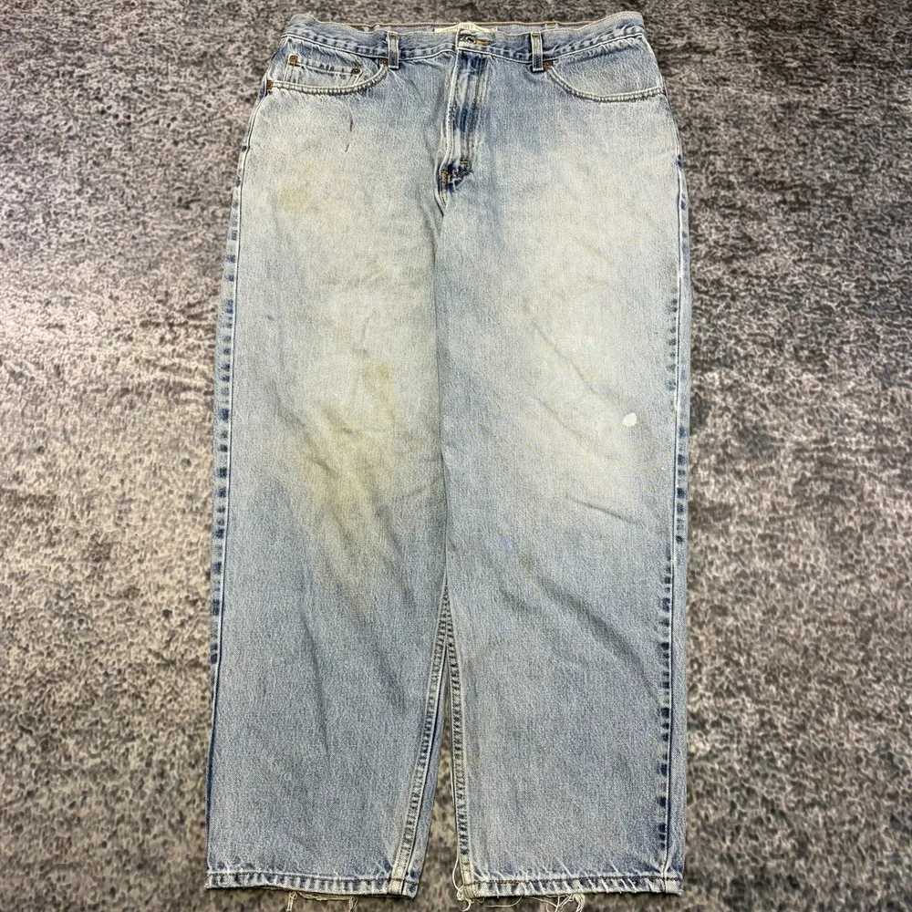 Levi's 560 Jeans Comfort Fit Mens 36x30 Blue Denim Straight Leg VTG Y2K